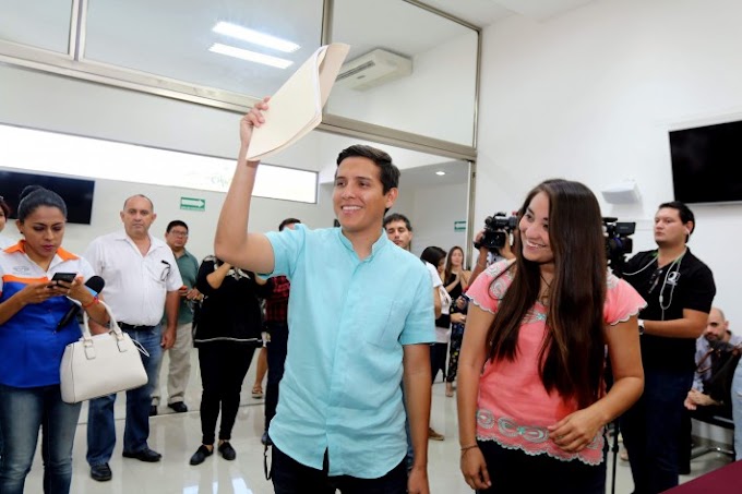 Estados/// Joven yucateco obtiene registro como candidato a diputado independiente