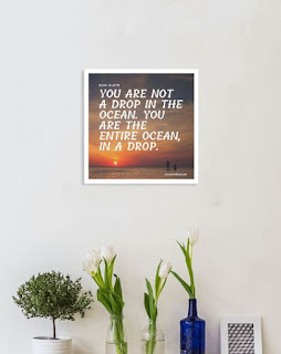 Rumi,Poster, Framed,Quote,