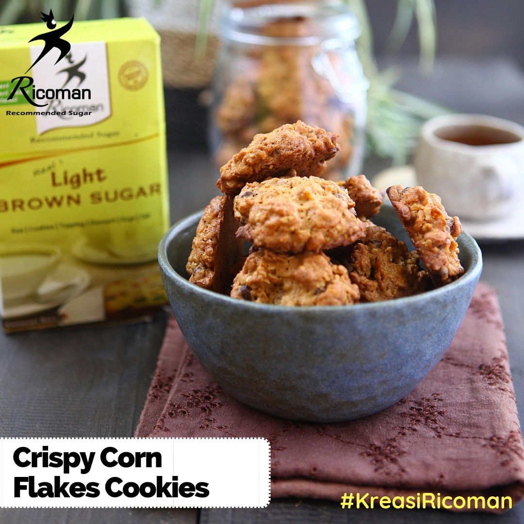 [RESEP} Crispy Corn Flakes Cookies
