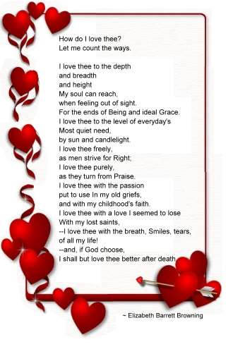 valentine's day tips and tricks: love poem cards