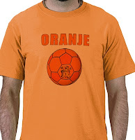 Oranje T-Shirt Voetbal