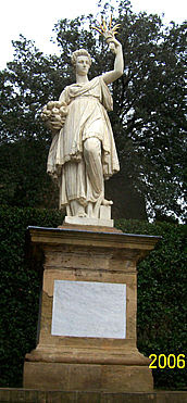 Statue of Abundance, Boboli Gardens.