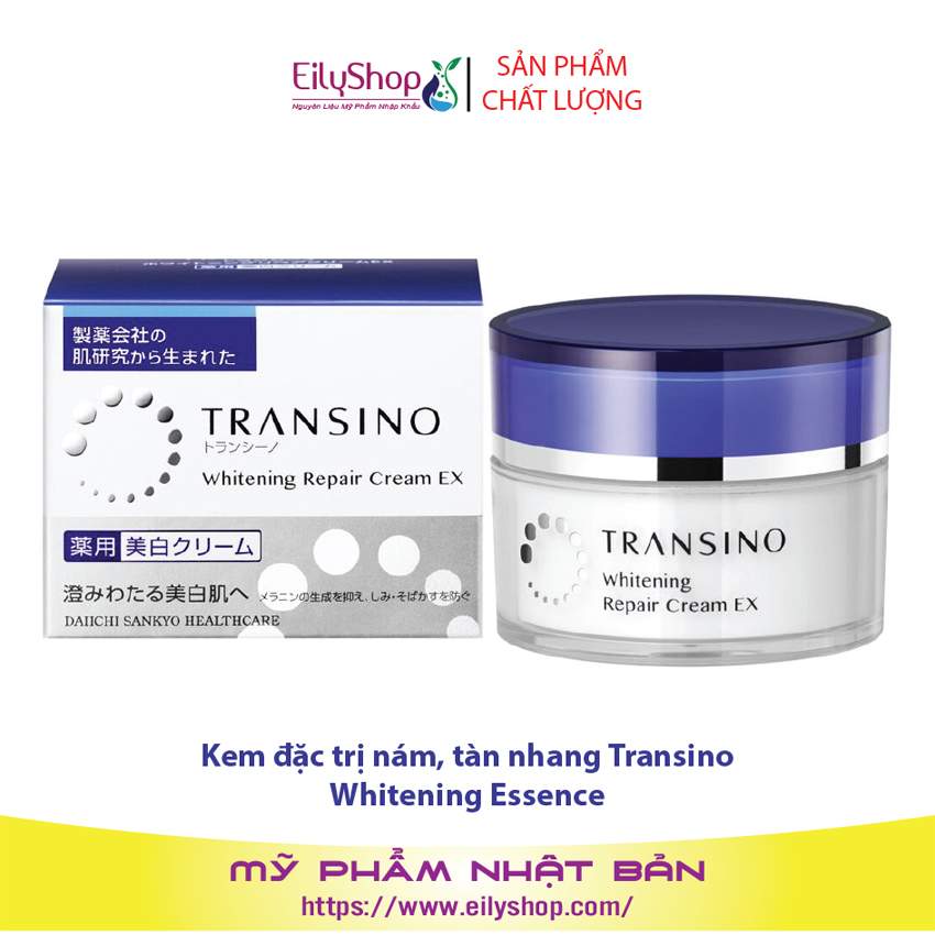 Kem dưỡng ẩm Transino Whitening Repair Cream EX trị nám trắng da 35g Shop Mỹ Phẩm Nhập Khẩu Thailan