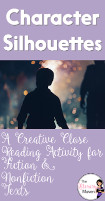 Creating character silhouettes is a creative way to conduct a close reading of character or figure from an assigned or selected fiction or nonfiction text. This activity can be used with any grade level, during or after reading any text, and reinforces the ideas of character and characterization while asking students to closely examine evidence from the text.