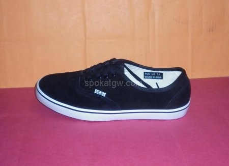 Vans Authentic Black Suede