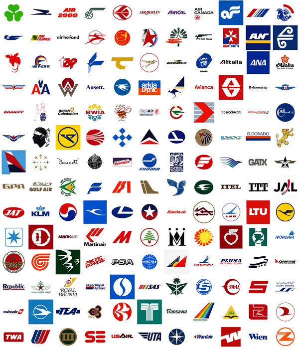 World Airlines Logos ~ Luxury Places