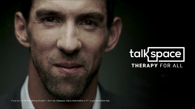 mobile, mobile app, online therapy platform, Talkspace, text therapy app,  Michael Phelps, abuse disorder, depression, ADHD, mental health, alcoholism, health, 