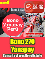 Bono Yanapay 2022 Quiénes son beneficiarios del Bono Alimentario Yanapay setiembre 2022