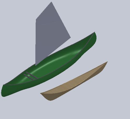  Ideas, Projects, and Tinkerings: Project #3 Sailing Outrigger Canoe