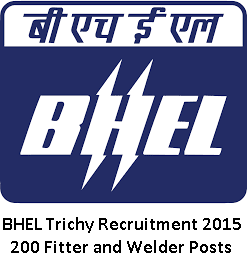 BHEL Trichy Recruitment 2015 for 200 Artisans posts