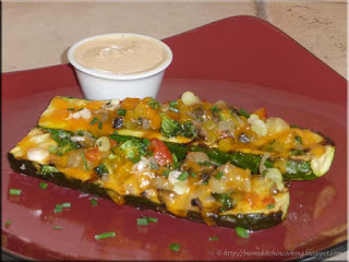 grilled zucchini boats