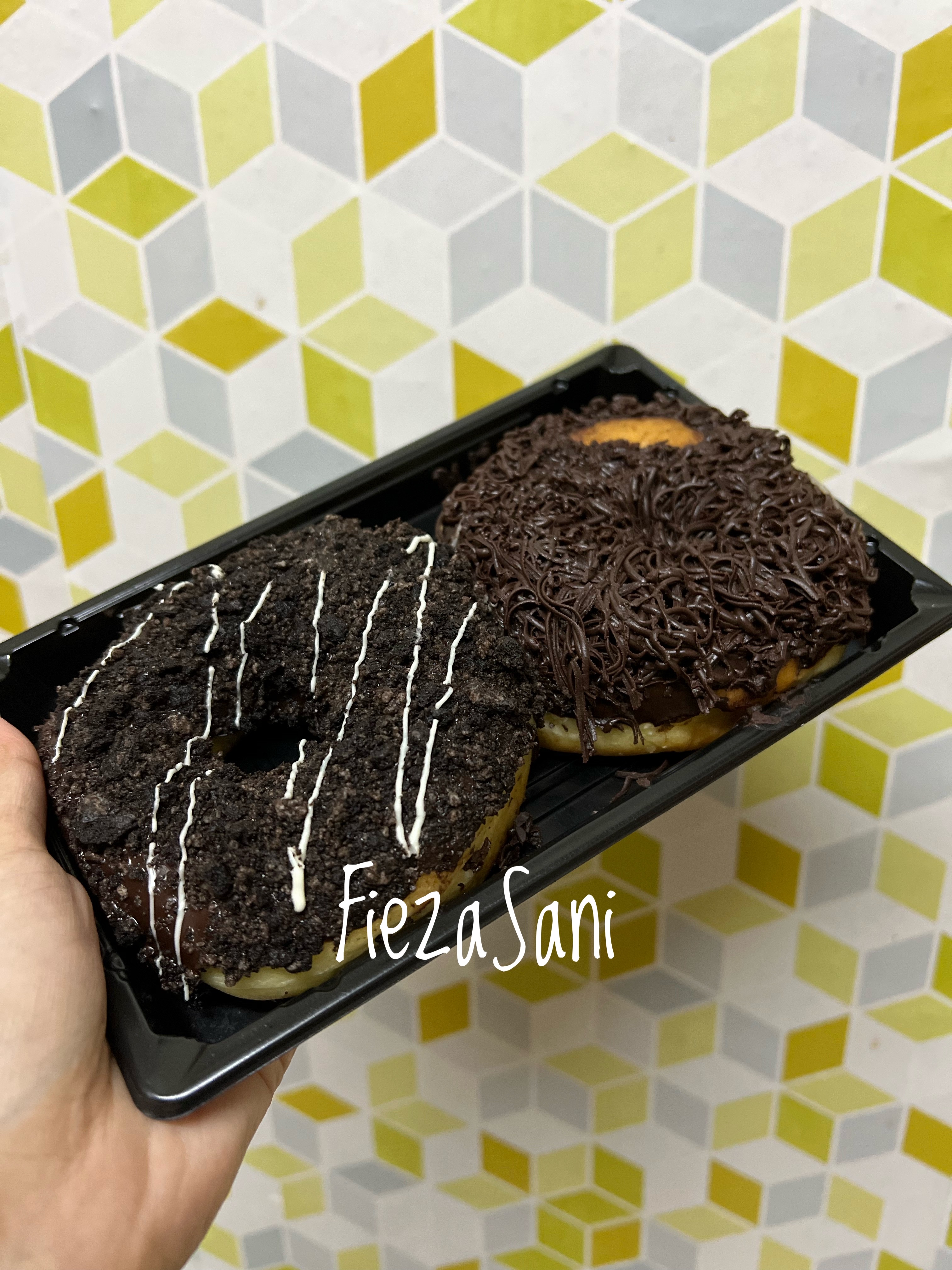 donut coklat