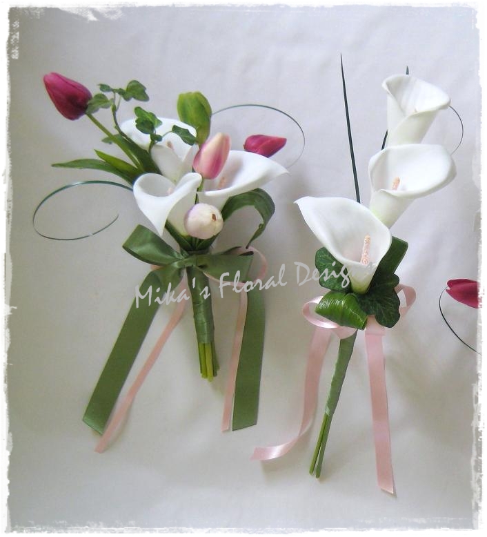 Artificial Wedding Flowers and Bouquets  Australia: Wedding Flower Arrangements of Calla Lilies 