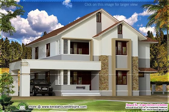 2450 square feet villa