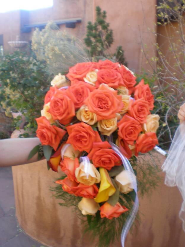 wedding flowers in october