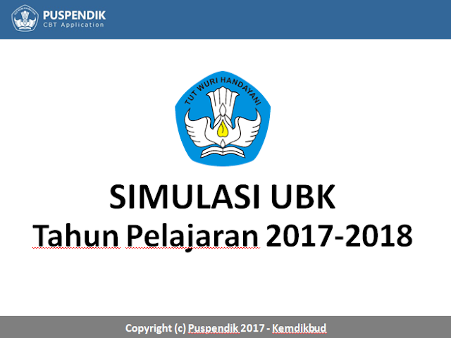 Jadwal Simulasi 2 dan Simulasi 3 (Gladi Bersih) UNBK Tahun Pelajaran 2017-2018 (UPDATE)