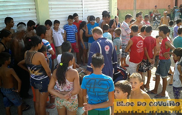 Acidente de transito deixa motociclista com fratura exposta na perna em Cocal