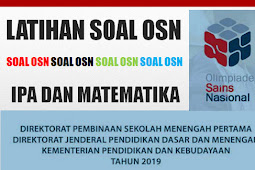 Latihan Soal OSN IPA dan Matematika Jenjang SD Tahun 2019 PDF