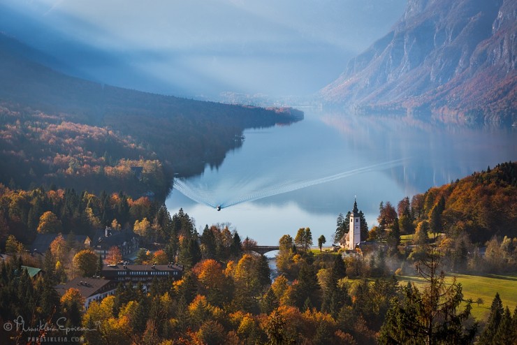 Bohinj – a Beautiful Valley and a Lake Embedded in the Mountains, Slovenia