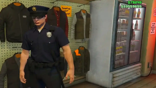 Cara Mendapatkan Seragam Polisi (Cop) di GTA Online