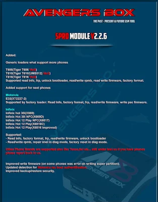 Avengers Box SPRD Module v2.2.6 Download