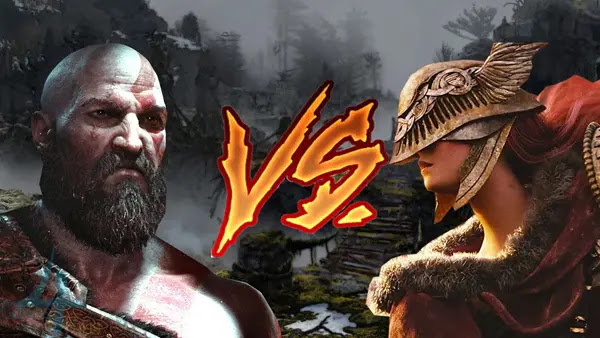 هكذا يرى اللاعبين المنافسة بين لعبة God of War Ragnarok و Elden Ring على لقب لعبة السنة..