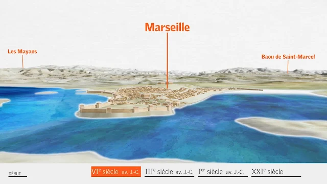 Patrimoine / 3D : Le Vieux Port de Marseille à l'époque antique