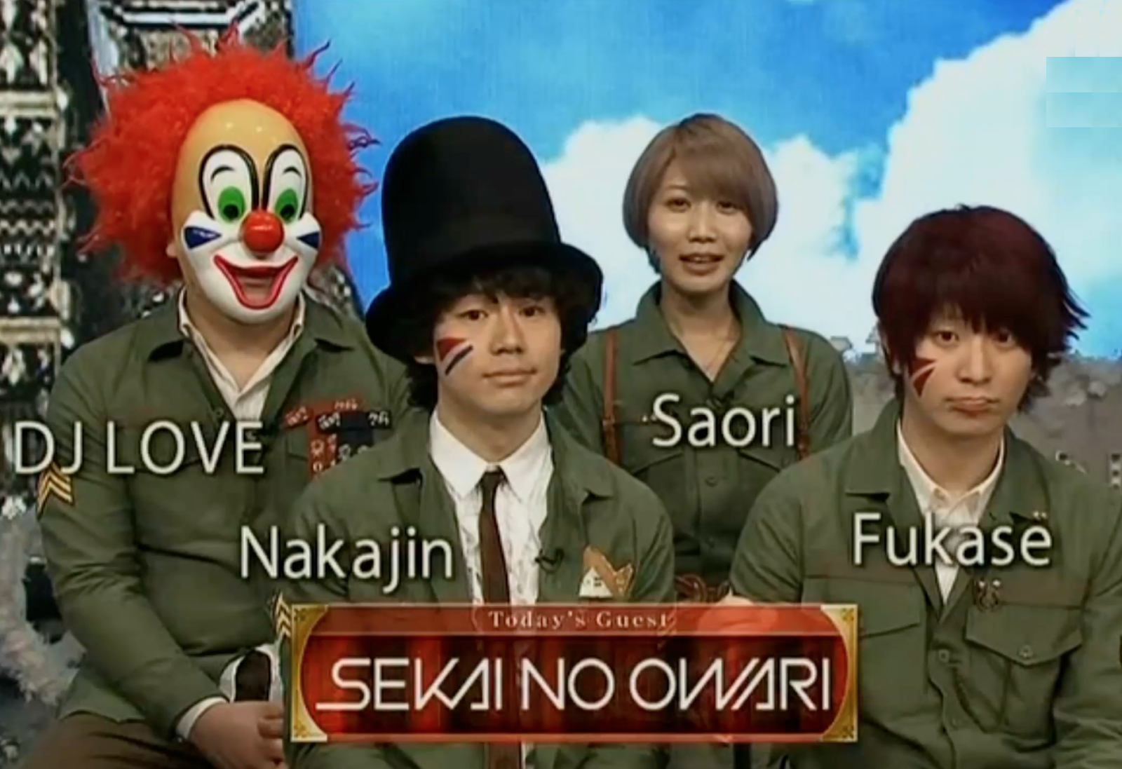 Captain Fan Page Sxs Sekai No Owari