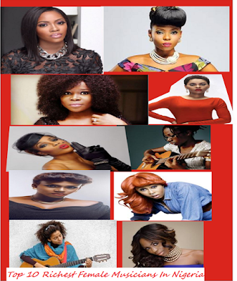 Top 10 Richest Female Musicians In Nigeria And Their Net Worth