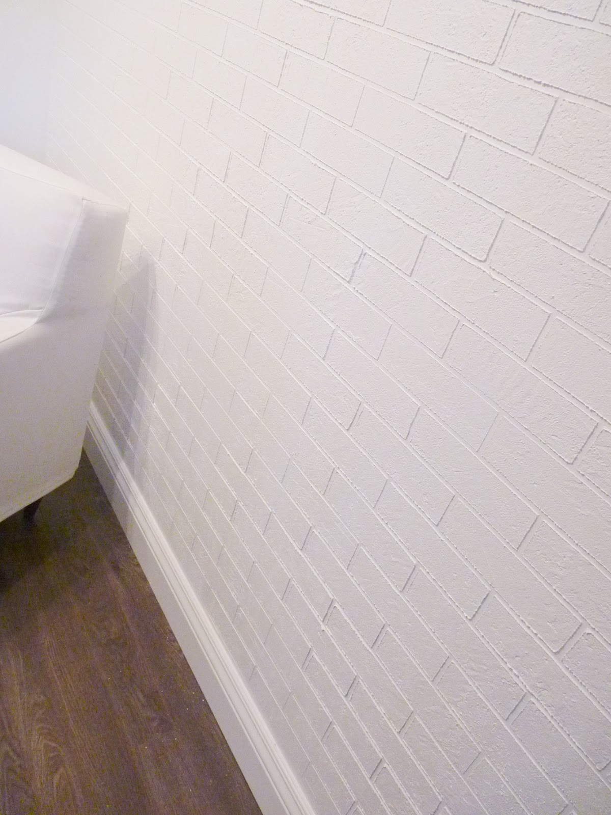 d i y   d e s i g n: How To Make a Faux Exposed Brick Wall