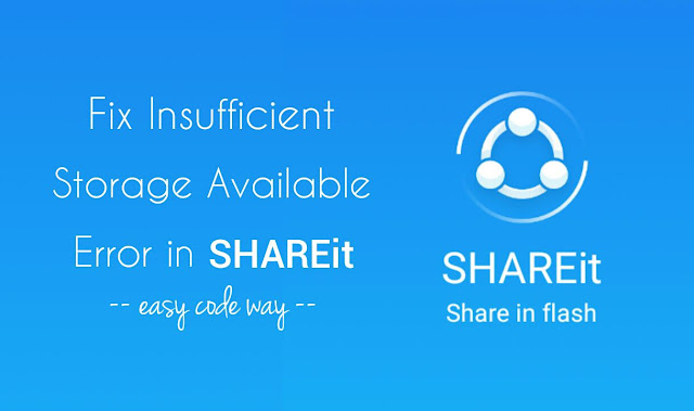 Fix SHAREit error