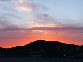 Phoenix Arizona Sunset June 5, 2009