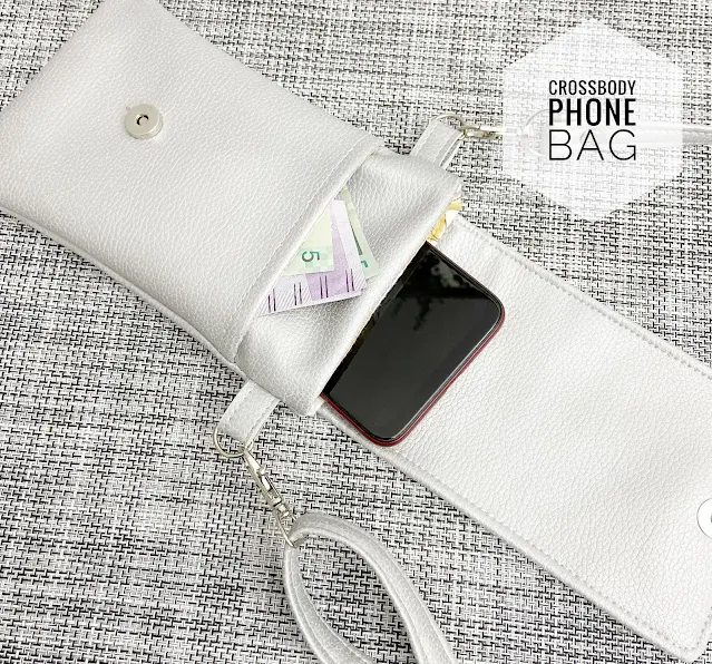 Vegan Leather Phone Bag