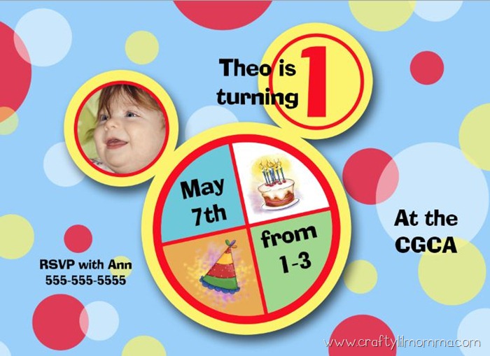 MICKEY Mickey Minnie Clubhouse inspired invitations