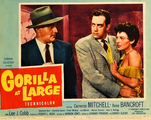 Lobby card - Gorilla at Large (1954)