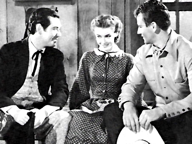 1937. Johnny Mack Brown, Marsha Hunt, John Wayne - Born to the west