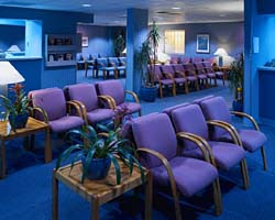 Waiting room design for hospital