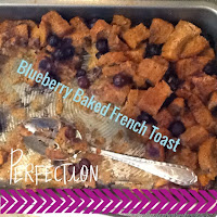 Clean Eating Blueberry French Toast Bake