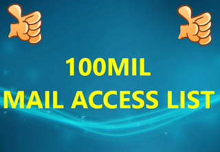 100MIL COMBO  MAIL ACCESS LIST