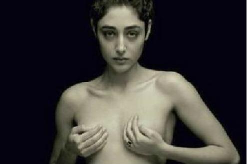 An Iranian actress Golshifteh Farahani nude photoshoot