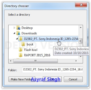 firmware sony xperia - flashtool xperia