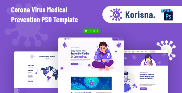 Medical Prevention Website Template 