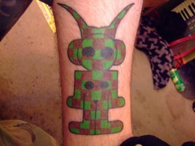 alien tattoos