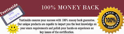 Testinside Ensures Your Success with 100% Money Back Guarantee.
