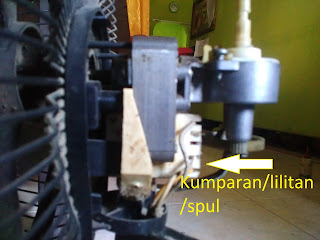 lilitan kumparan spul kipas angin 006 service