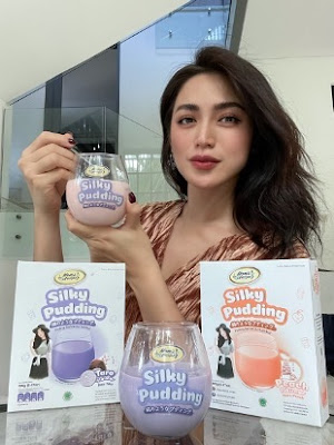 Silky pudding, pudding instan,  pudding kekinian, Jessica Iskandar