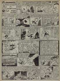 Las fascinantes aventuras de Tallarin Lopez, Pulgarcito nº 38(1947)