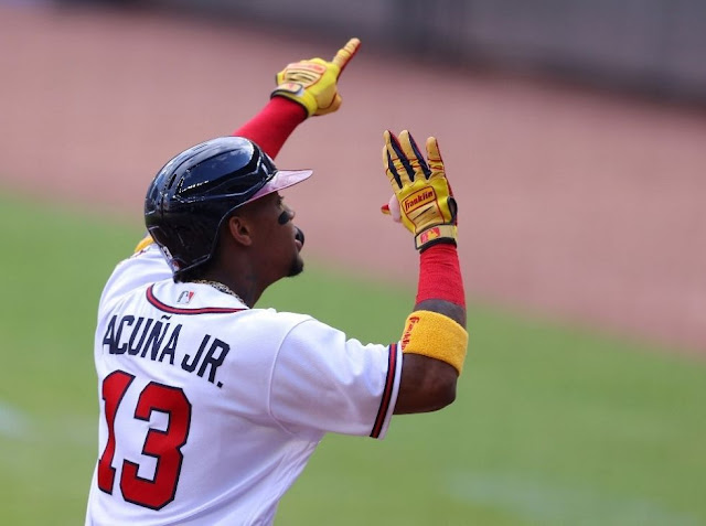 BÉISBOL: Ronald Acuña Jr.  despachó cuadrangular 23 de la campaña.