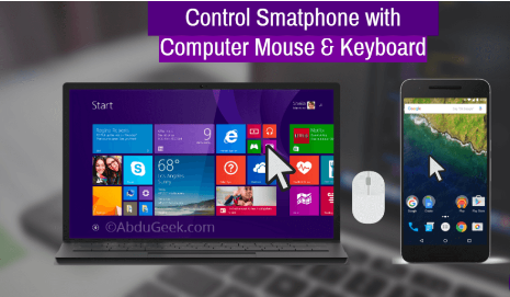 Controla tu android, ordenador y viceversa con el ratón y el teclado 