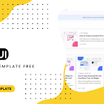 PlusUI 2.6.3 Premium Blogger Template || By NiaDZGN